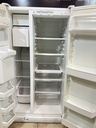 Whirlpool Used Refrigerator Side by Side 33x66 1/2” (White) 