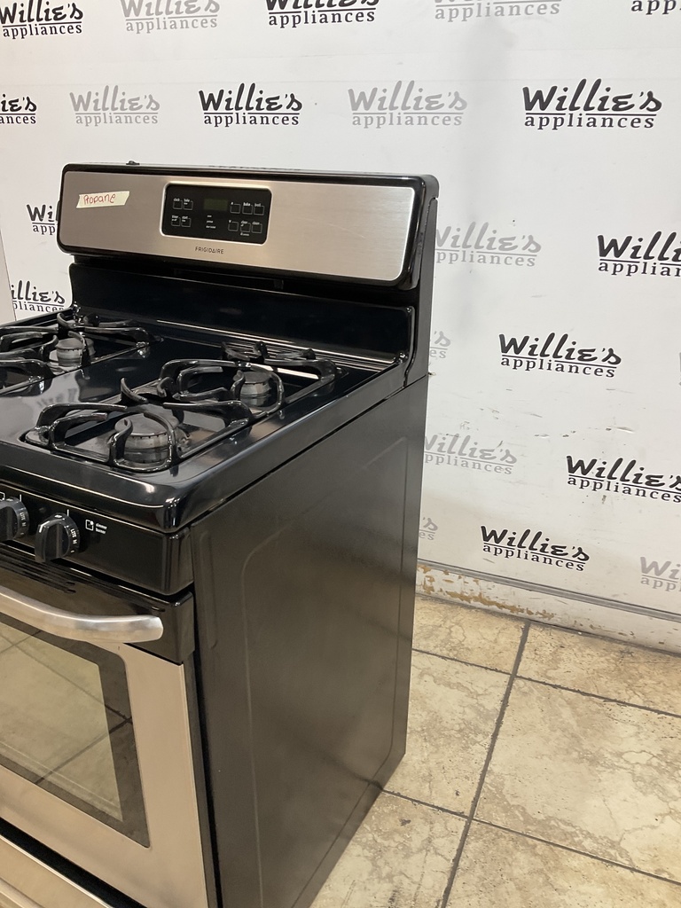 Frigidaire Used Gas Propane Stove 30inches (Stainless Steel)