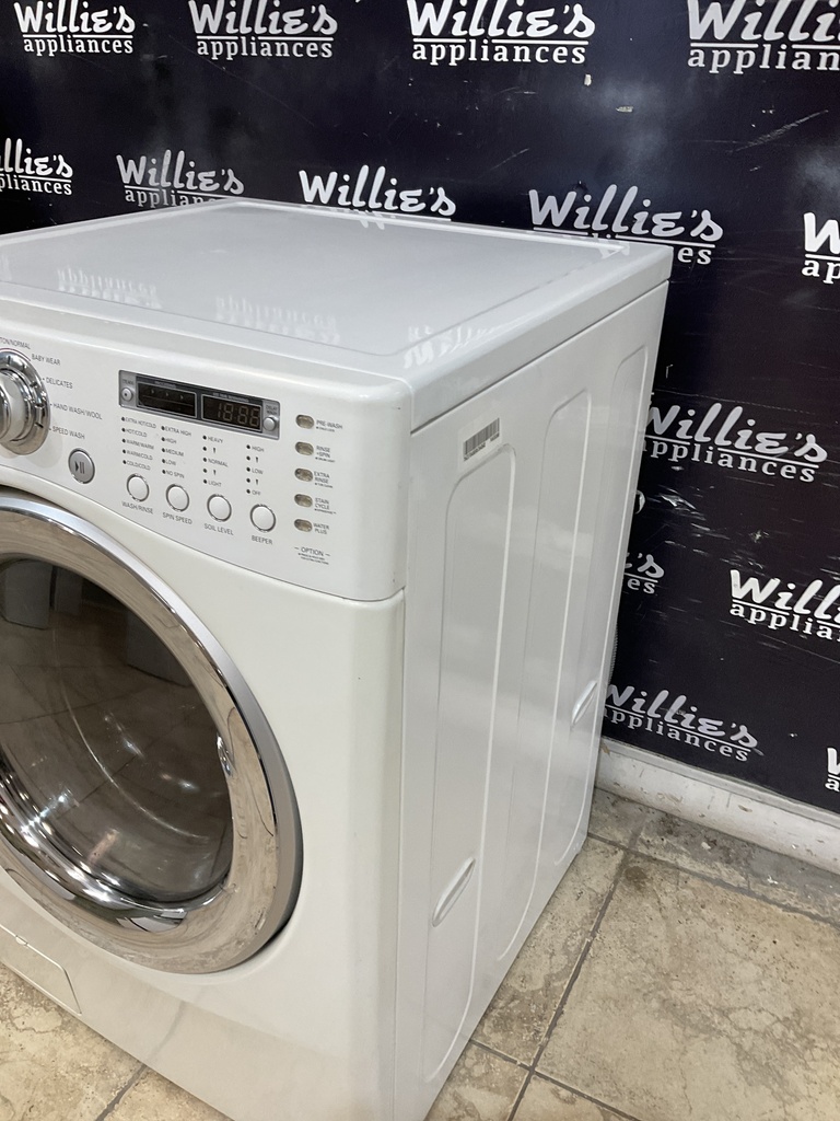 Lg Used Washer front-load 27inches (White) 