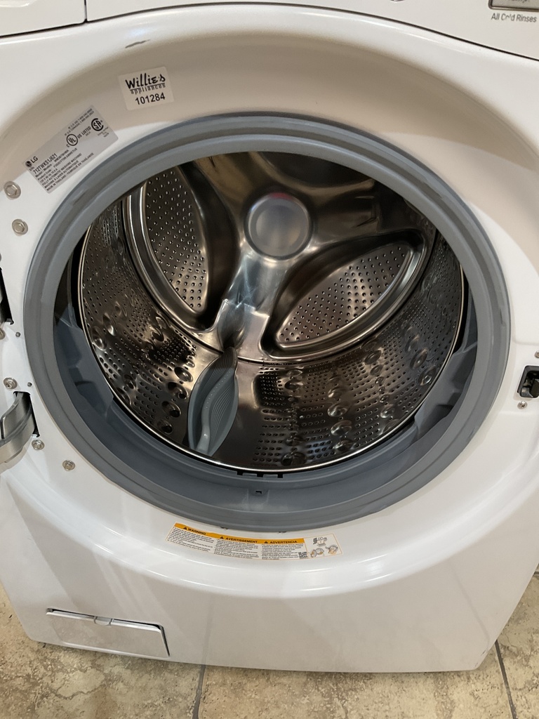 Lg Used Washer Front-load 27inches (White) 