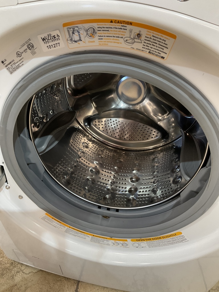 Lg Used Washer Front-load 27inches (White) 