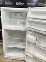 Frigidaire Used Refrigerator Top and Bottom 28x60 1/2” (White) 