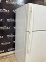 Ge Used Refrigerator Top and Bottom 28x61 1/2” (White) 