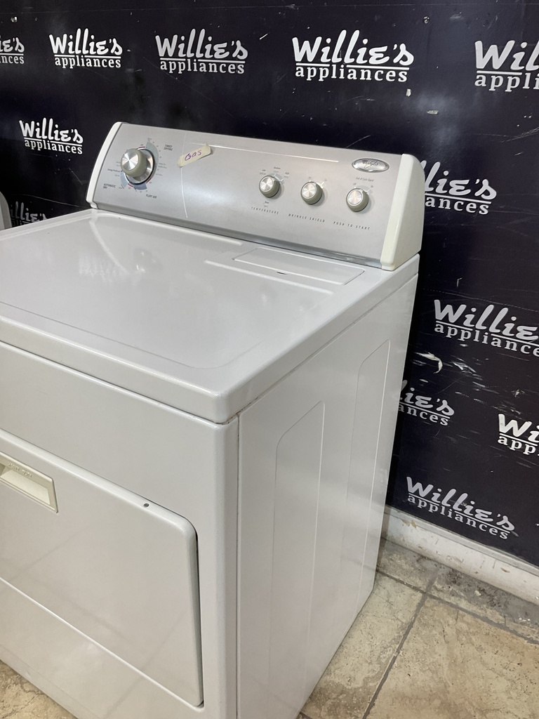 Whirlpool Used Natural Gas Dryer 29inches (White) 