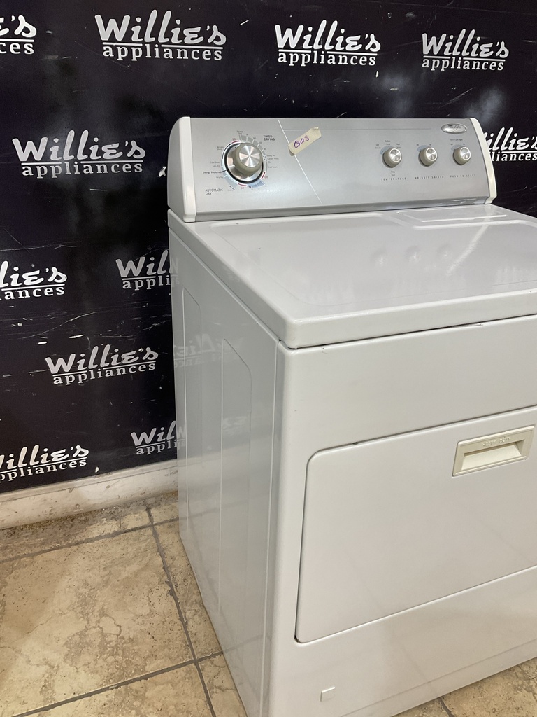 Whirlpool Used Natural Gas Dryer 29inches (White) 