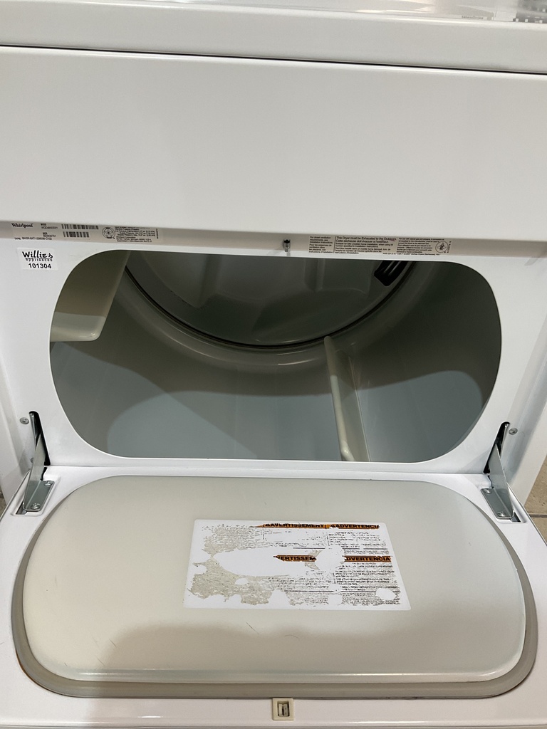 Whirlpool Used Natural Gas Dryer 29inches (White) 