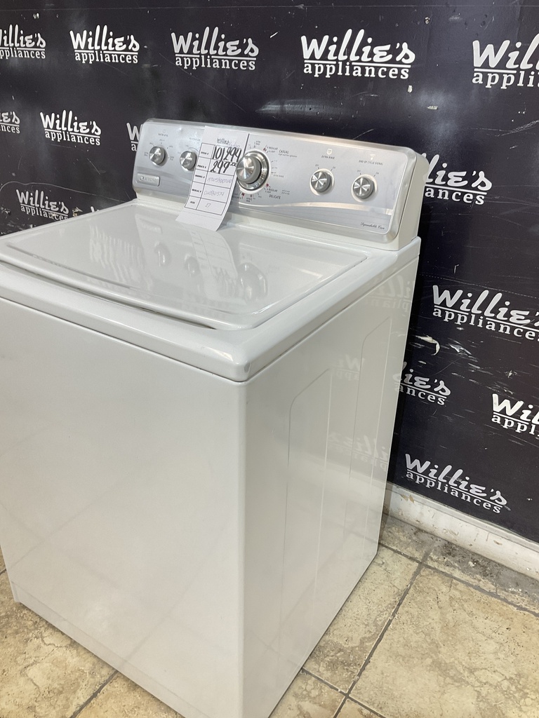 Maytag Used Washer Top-load 27inches (White) 