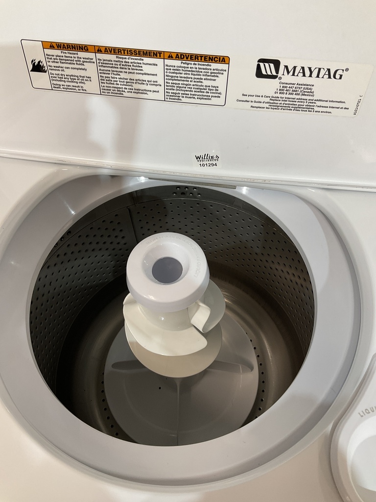 Maytag Used Washer Top-load 27inches (White) 