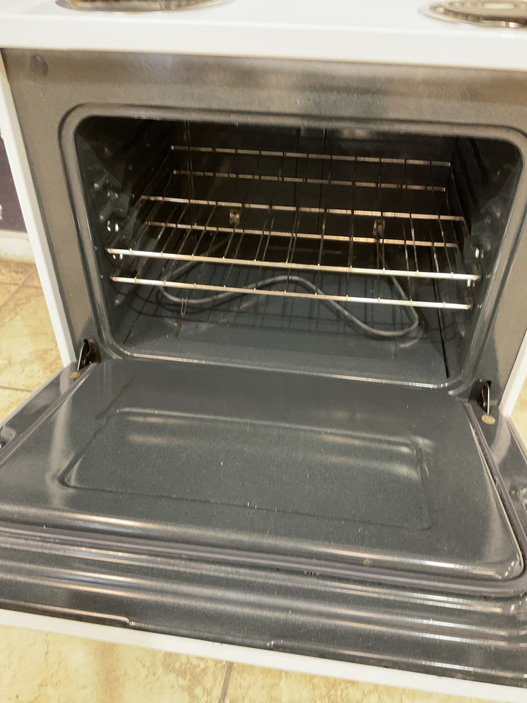 Frigidaire Used Electric Stove 220volts (40/50 AMP) 30inches {no cord} (White) 