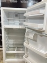 Ge Used Refrigerator Top and Bottom 28x64 1/2” (White) 