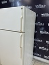 Ge Used Refrigerator Top and Bottom 28x62 (Bisque) 