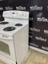 Ge Used Electric Stove 220volts (40/50 AMP) 30inches {3 prong} (White) 