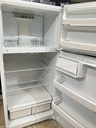 Ge Used Refrigerator Top and Bottom 28x61 1/2” (White)