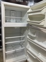 White Westinghouse Used Refrigerator Top and Bottom 30x66 (White) 