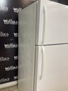 White Westinghouse Used Refrigerator Top and Bottom 30x66 (White) 