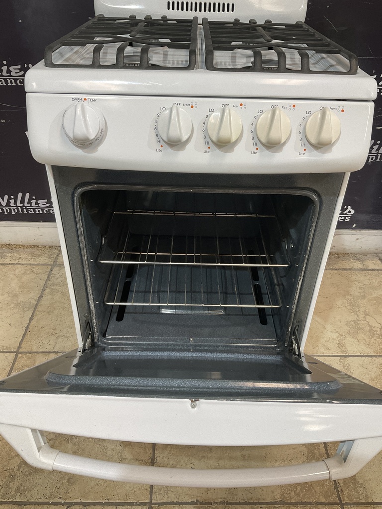 Hotpoint Used Natural Gas Stove 20inches (White) 