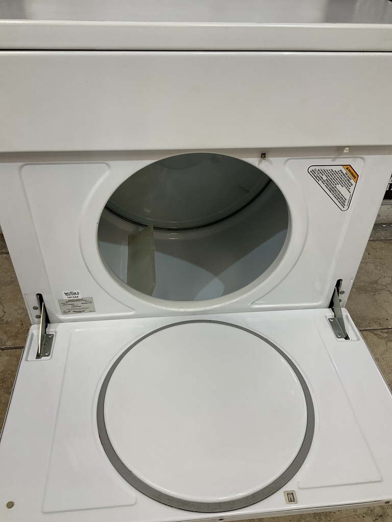 Whirlpool Used Electric Dryer 220volts (30 AMP) 29inches {3 prong} (White)