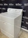 Whirlpool Used Electric Dryer 220volts (30 AMP) 29inches {3 prong} (White)