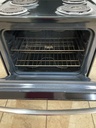 Ge Used Electric Stove 220volts (40/50 AMP) 30inches {4 prong} (Stainless steel) 