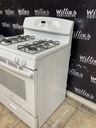 Ge Used Natural Gas Stove 30inches (White) 