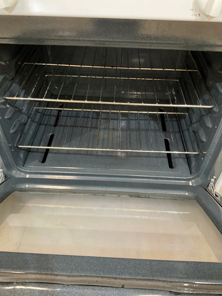 Ge Used Natural Gas Stove 30inches (White) 