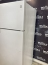 Kenmore Used Refrigerator Top and Bottom 30x65 1/2” (White) 
