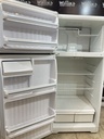Hotpoint Used Refrigerator Top and Bottom 28x64 1/2 (White) 