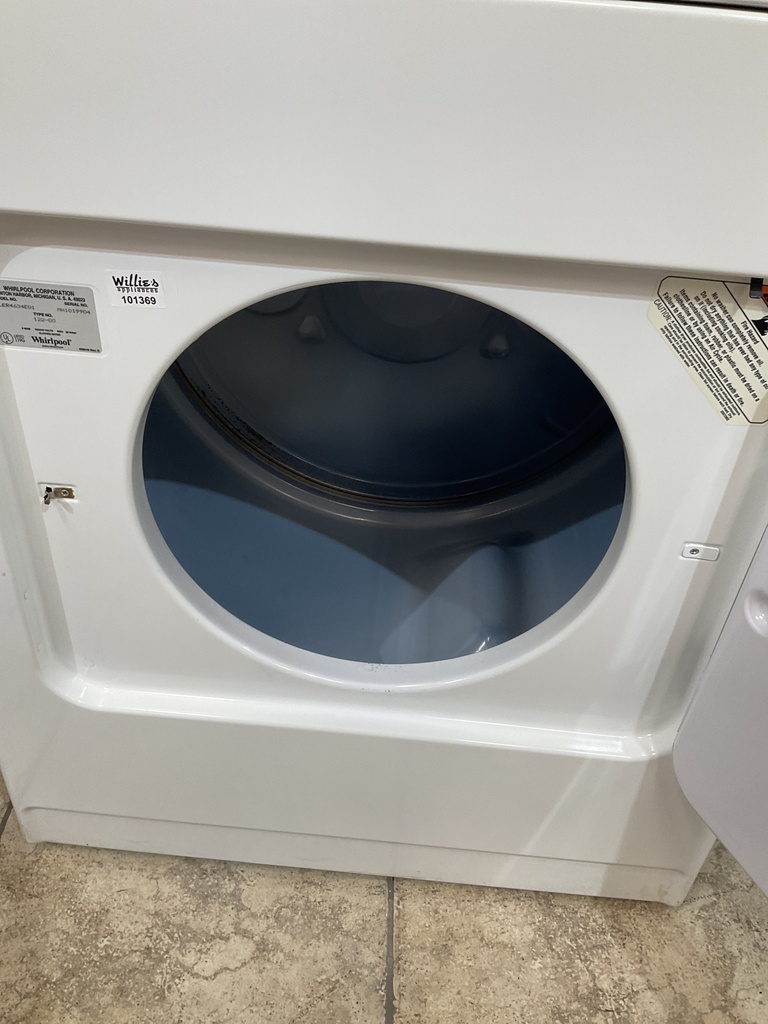 Whirlpool Used Electric Dryer 220volts (30 AMP) 29inches {4 prong} (White) 