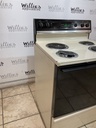 Hotpoint Used Electric Stove 220volts (40/50 AMP) 30inches {no cord} (Bisque/Black) 