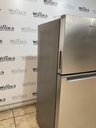 Whirlpool Used Refrigerator Top and Bottom 24x61 (Stainless Steel) 