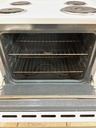 Ge Used Electric Stove 220volts (40/50 AMP) 30inches {no cord} (White/Black) 