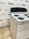 Ge Used Electric Stove 220volts (40/50 AMP) 30inches {no cord} (White/Black) 