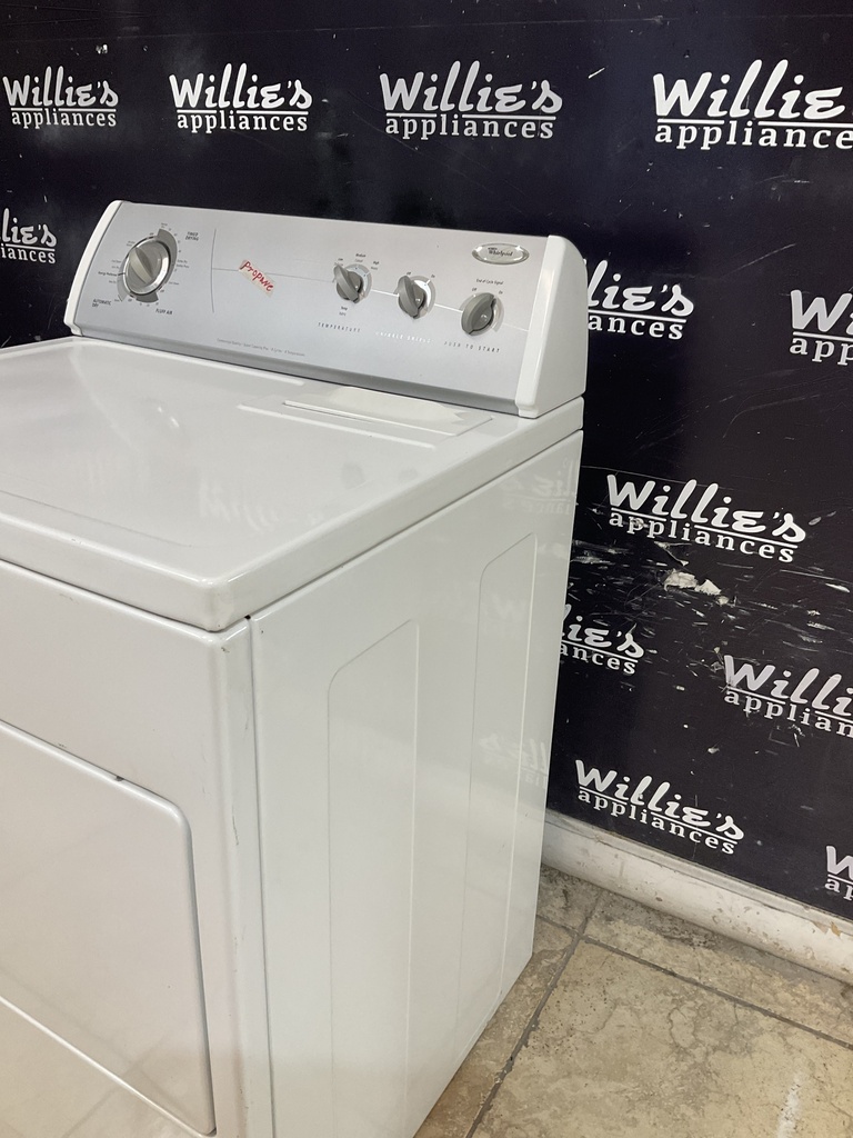 Whirlpool Used Gas Propane Dryer 29inches (White) 
