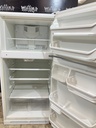 Frigidaire Used Refrigerator Top and Bottom 28 1/2” x 60” (White)