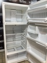Ge Used Refrigerator Top and Bottom 28x67 1/2” (White) 