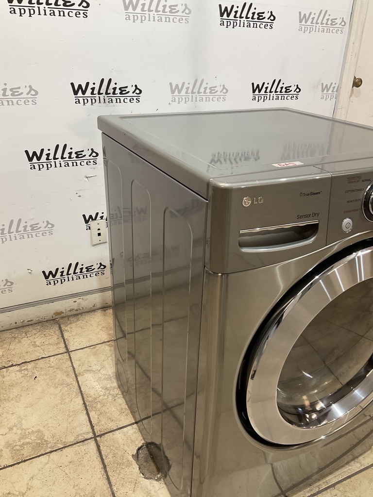 Lg Used Natural Gas Dryer 27inches (Grey)