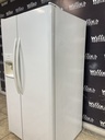 Frigidaire Used Refrigerator Side by Side 36 1/2” x 69” (White)