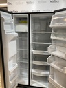 Ge Used Refrigerator Side by Side 36x69 1/2” (Stainless Steel) 