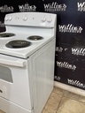 Ge Used Electric Stove 220volts (40/50 AMP) 30inches {no cord} (White) 