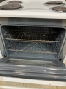 Frigidaire Used Electric Stove 220volts (40/50 AMP) 30inches {no cord} (White) 