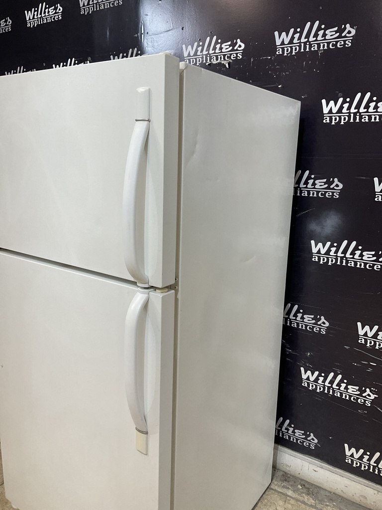 Frigidaire Used Refrigerator Top and Bottom 28 1/2” x 60 1/2” (White) 