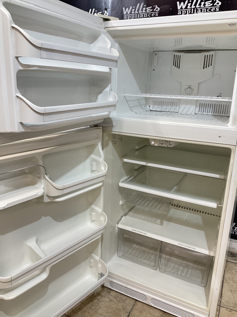 Frigidaire Used Refrigerator Top and Bottom 28 1/2” x 60 1/2” (White) 