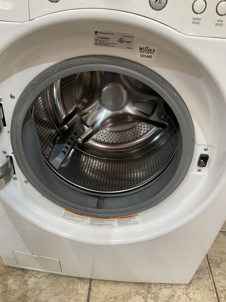 Lg Used Washer Front-load 27inches (White) 