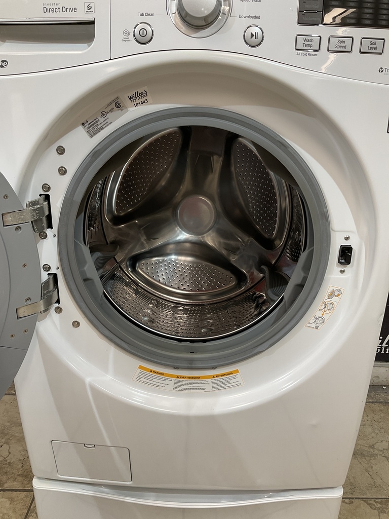 Lg Used Washer Front-load 27inches (White) 