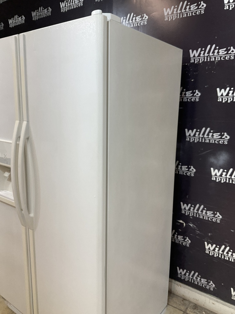 Whirlpool Used Refrigerator Side by Side 36x69 (White)