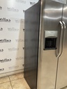 Frigidaire Used Refrigerator Side by Side 36 1/2” x 69” (Stainless Steel)