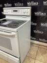 Ge Used Electric Stove 220volts (40/50 AMP) 30inches {no cord} (White) 