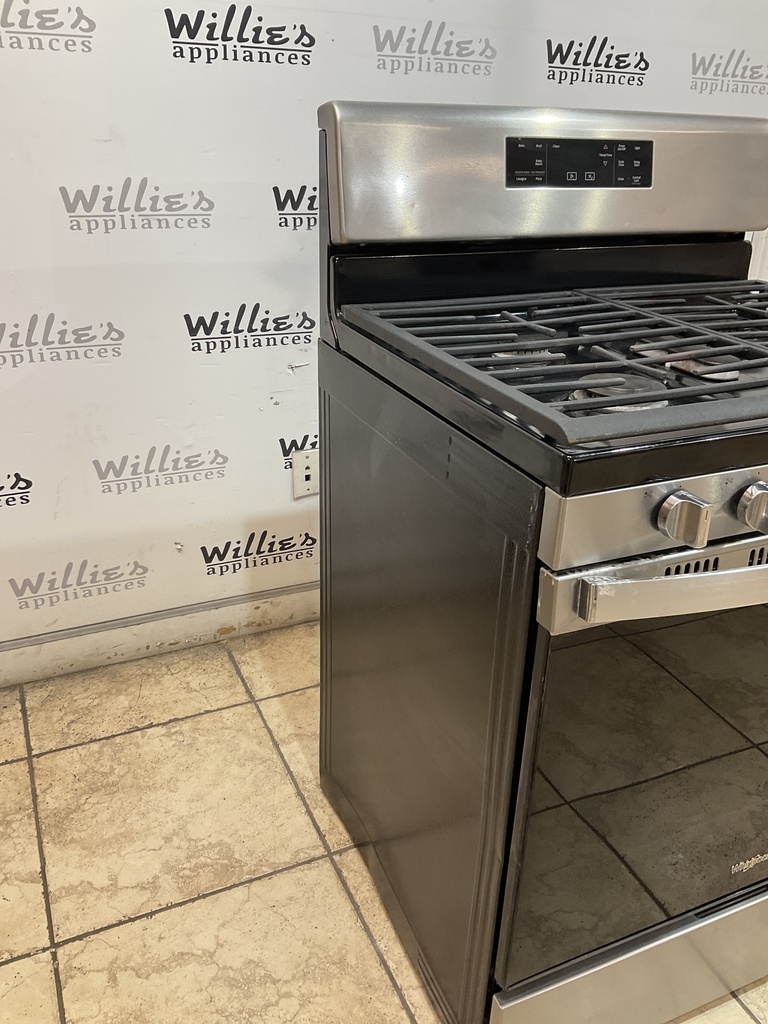 Whirlpool Used Natural Gas Stove 30inches (Stainless Steel) 