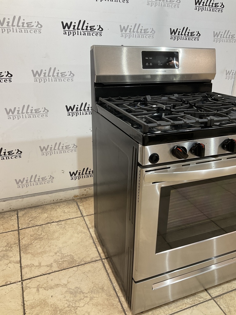 Frigidaire Used Natural Gas Stove 30inches (Stainless Steel) 