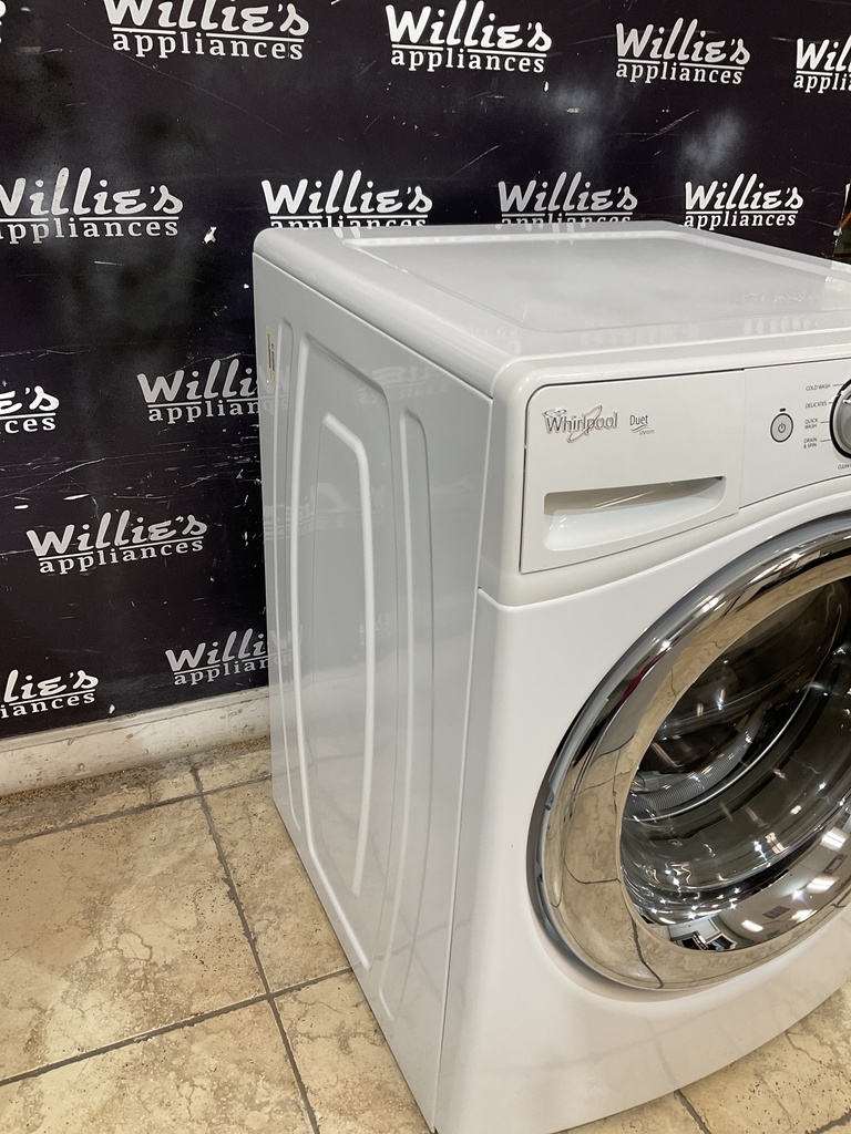 Whirlpool Used Washer Front-load 27inches (White) 